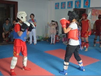 图 成都少儿武术培训中心双丰路53号的承武门 成都文体培训