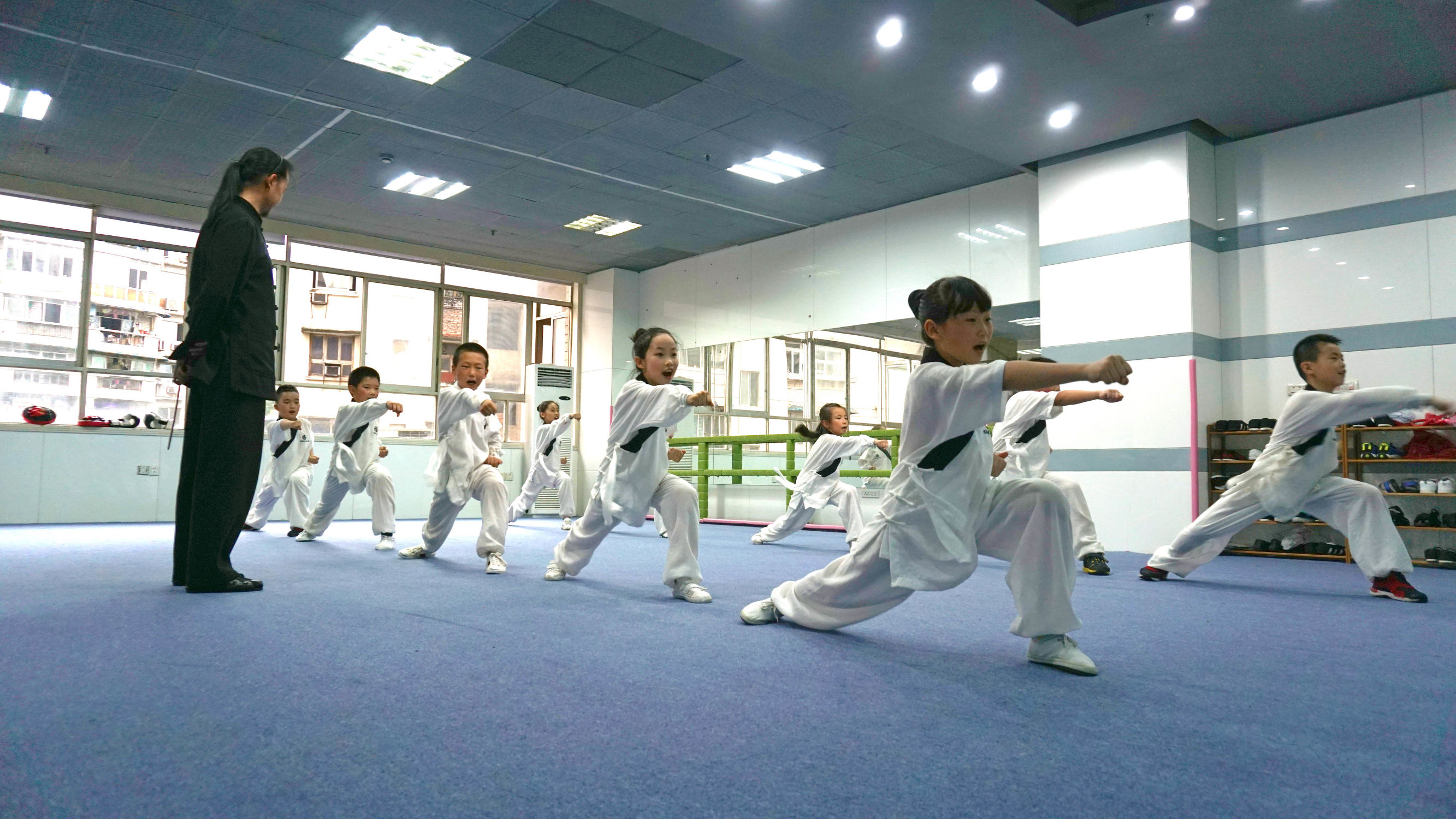 少年强则国强,培养青少年 正身、正气、正念、正行,武术强身