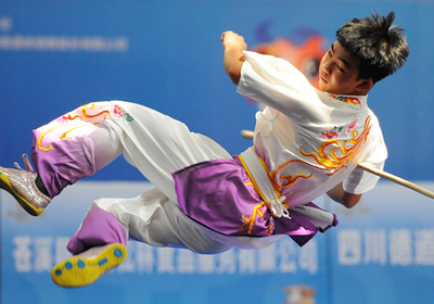 四川省第十三届运动会武术套路比赛掠影