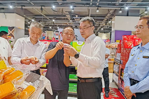 马碧调研督导中秋国庆期间安全生产 食品安全 保供稳价 粮油储备等工作